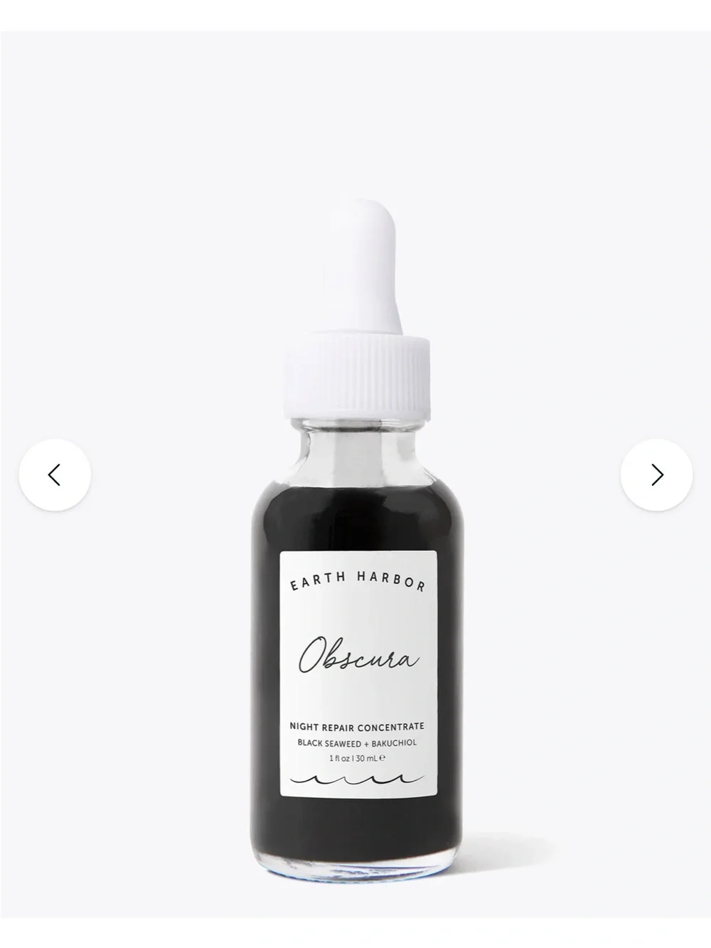 Earth Harbor Obscura Night Repair Concentrate
